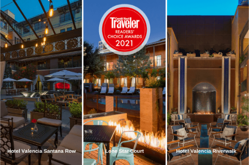 Valencia Hotel Group Luxury and Court properties earn 2021 Conde Naste Award